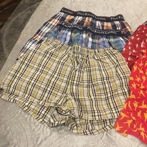 Bundle of Boxers worn for sleeping in